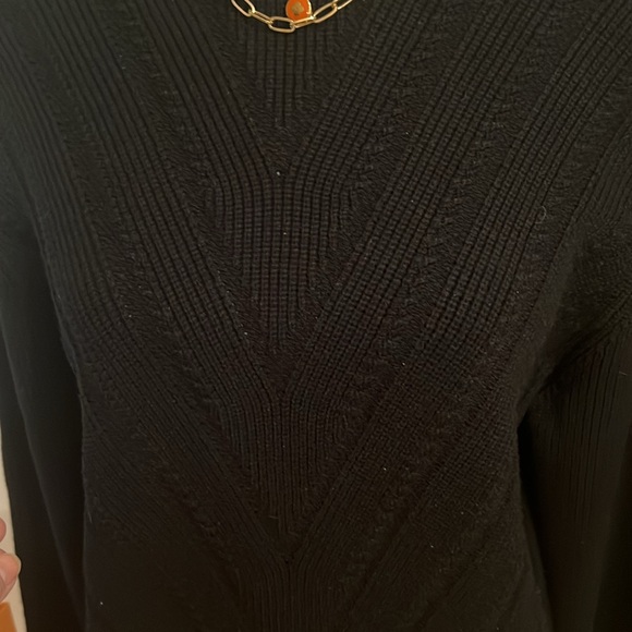 Louis Vuitton Black XXL Cotton Sweater - Picture 4 of 9